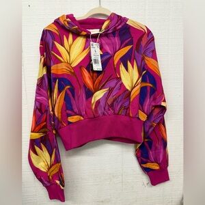 FARM Rio/addidas Multicolor Floral Hoodie